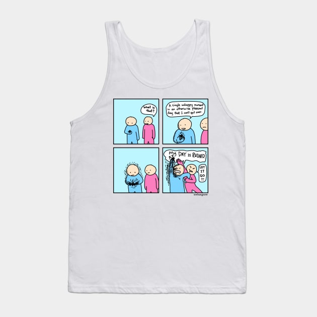 A single unhappy moment Tank Top by xibang